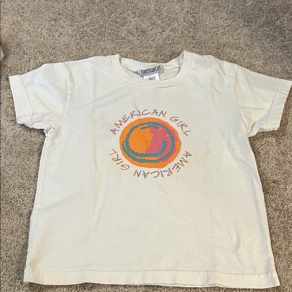 Vintage American Girl White Tee